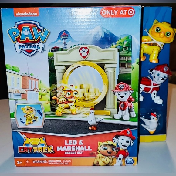 PAW Patrol Leo Cat Pack Figures - NIB - Picture 6 of 8